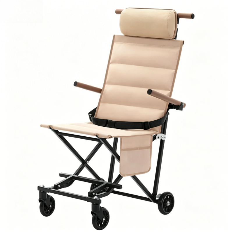 Kids Outdoor Loungers - Portable Foldable Multifunctional Reclining Kids Trolley