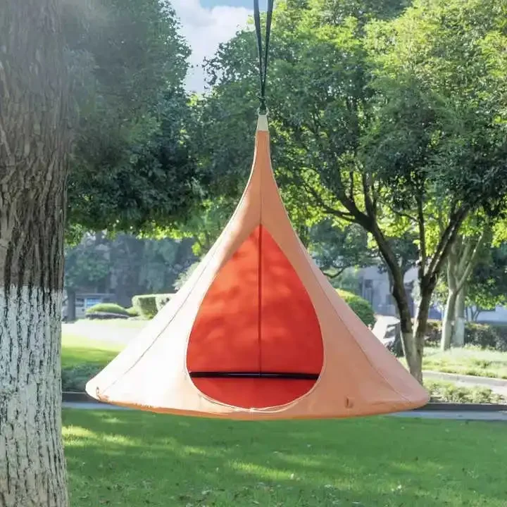 Kids Outdoor Nest Swing - Indoor Outdoor Hanging Seat Nest Suspended