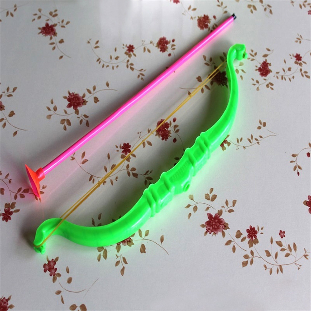 Kids Outdoor Yard Equipment - 20Pcs Plastic Bow and Arrow Set