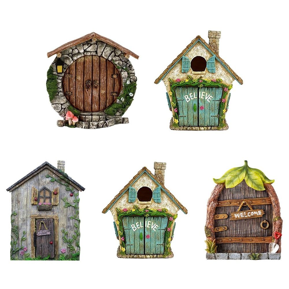 Engraved Design Wooden Miniatu - Kids Outdoor Fairy Garden review and price