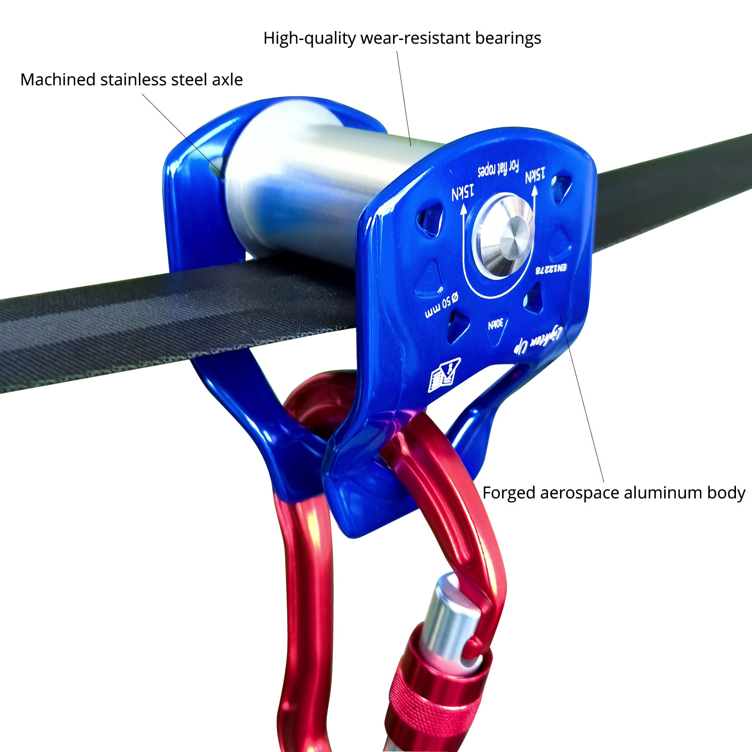 Outdoor 30 KN Zipline Pulley S - Kids Outdoor Zipline review and price