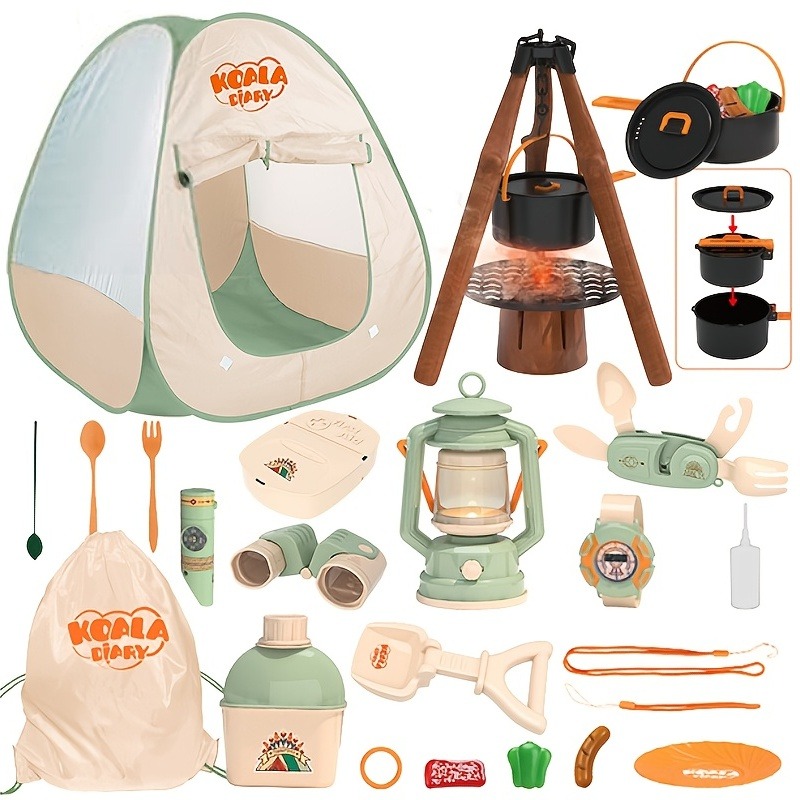 Kids Camping Set Toy Outdoor E - Kids Outdoor Teepee review and price