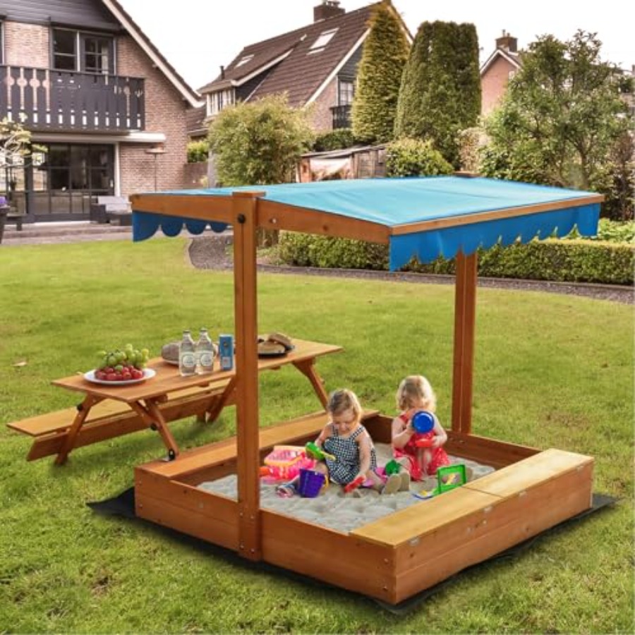 Backyard outdoor kids wooden s - Kids Outdoor Bench Table review and price