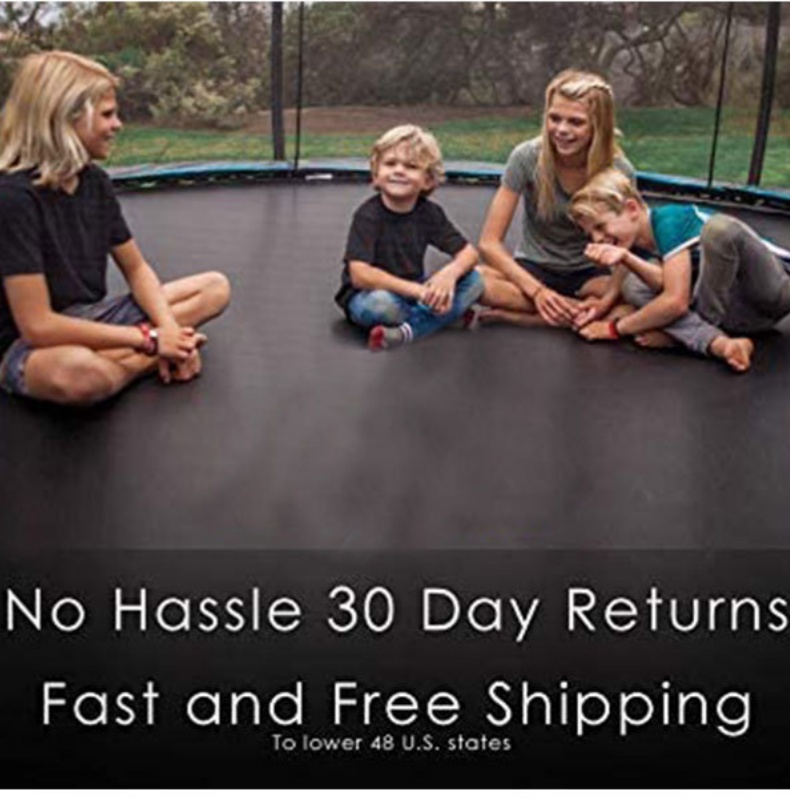 6FT 8FT 10FT 12FT Trampoline M - Kids Outdoor Zipline review and price