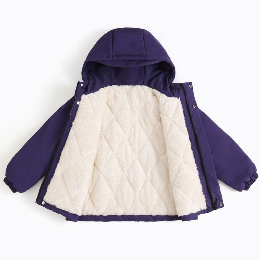 Kids Hooded Fleece Lined Winte - Kids Outdoor Zipline review and price