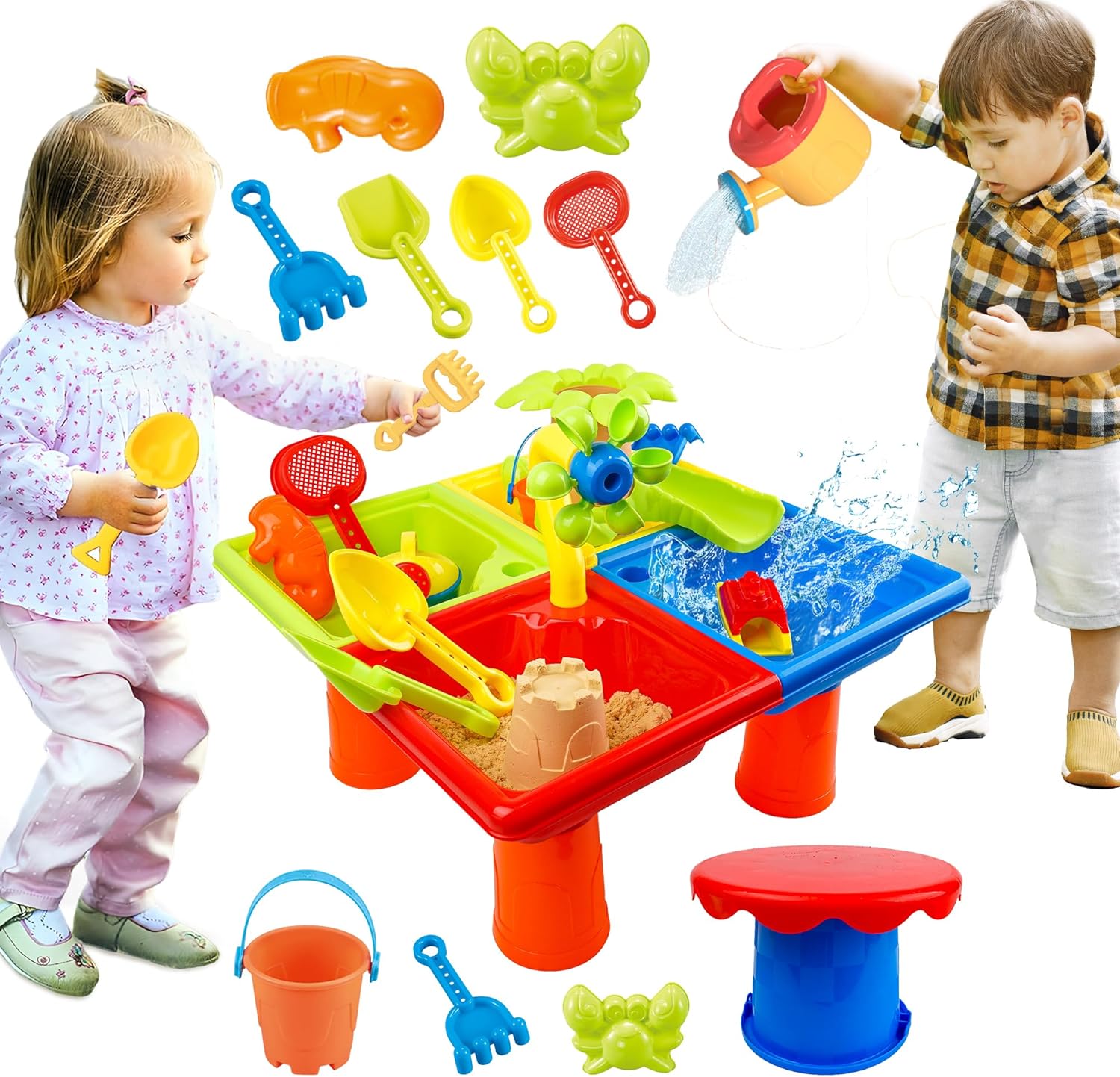 25 Pcs Summer Water Table for  - Kids Outdoor Pool review and price