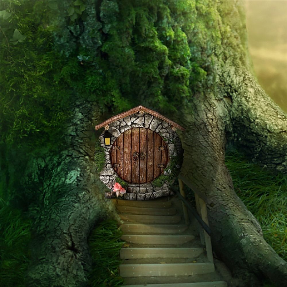 Engraved Design Wooden Miniatu - Kids Outdoor Fairy Garden review and price