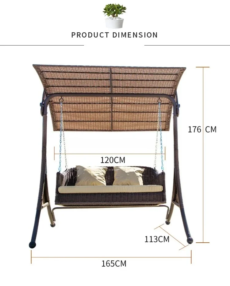 Hot sale2-Person Garden Rattan - Kids Outdoor Lounge Chair review and price
