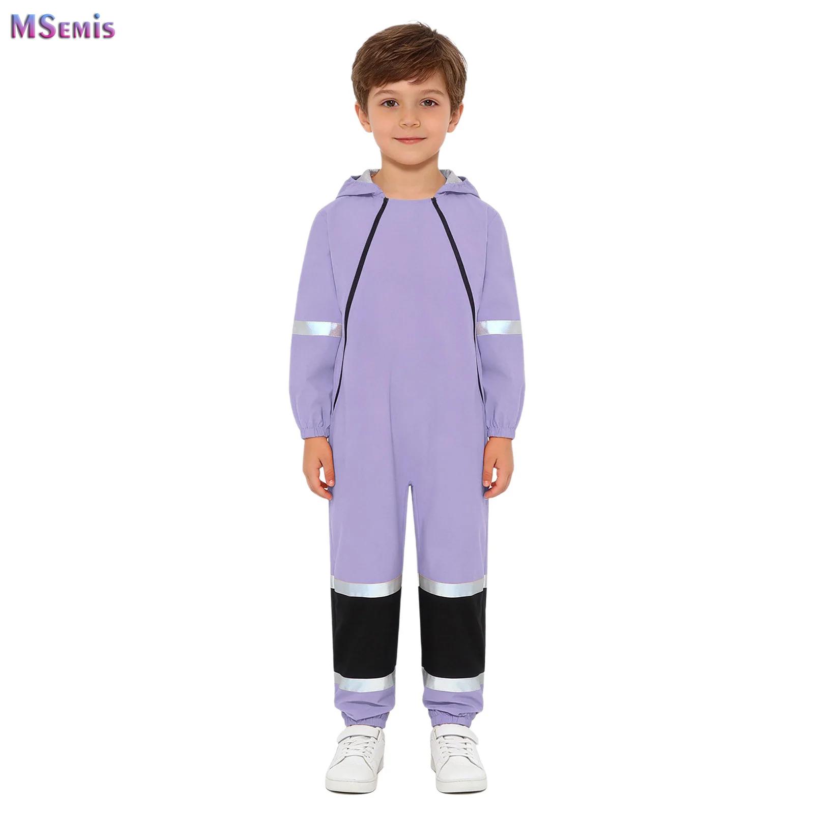 Boys Girls Rain Suit Waterproo - Kids Outdoor Overalls review and price