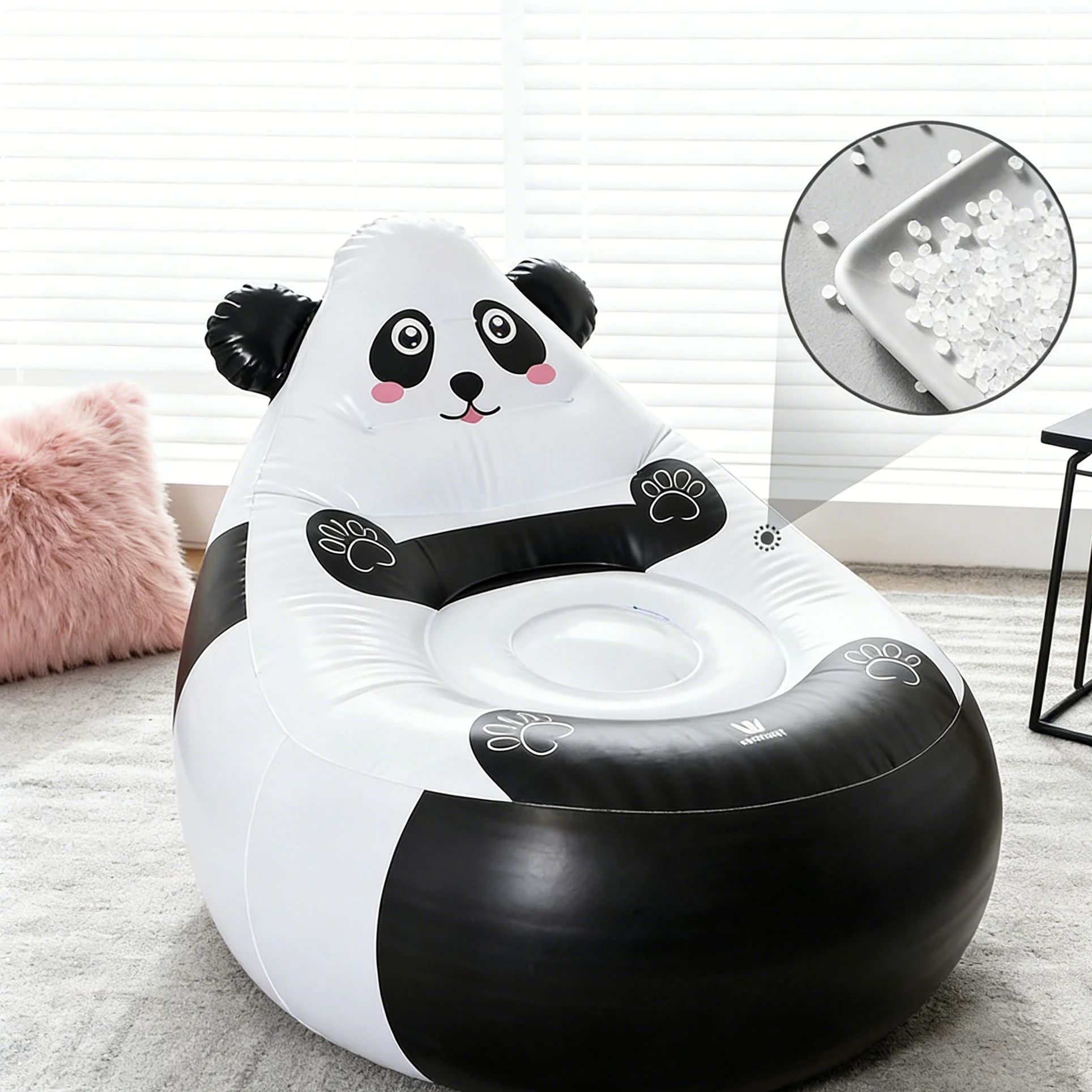 Inflatable Lazy Sofa Kids Cart - Kids Outdoor Lounge Chair review and price
