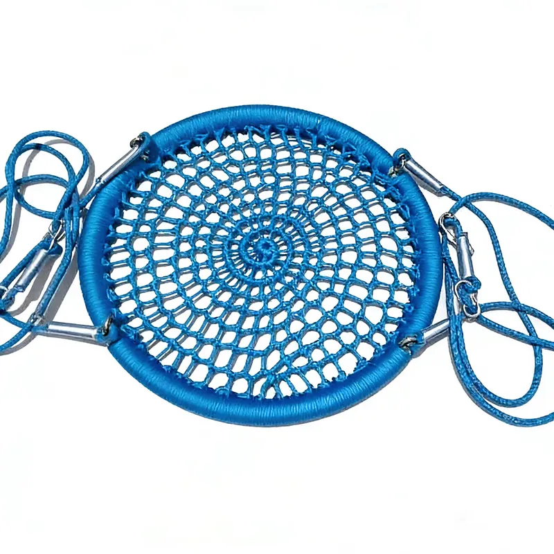 80/100cm Round Spider Web Rope - Kids Outdoor Nest Swing review and price