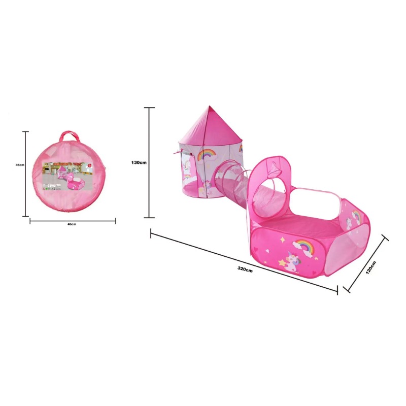 3 in 1 Kids Tent House Portabl - Kids Outdoor Teepee review and price