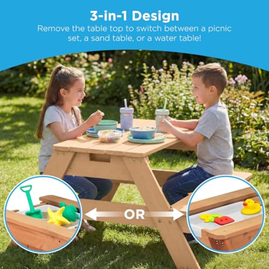 Outdoor kids picnic table with - Kids Outdoor Umbrella For Table review and price