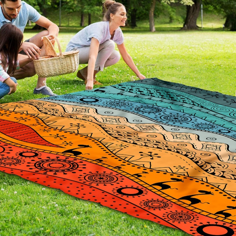 Large Beach Blanket Waterproof - Kids Outdoor Mat Waterproof review and price
