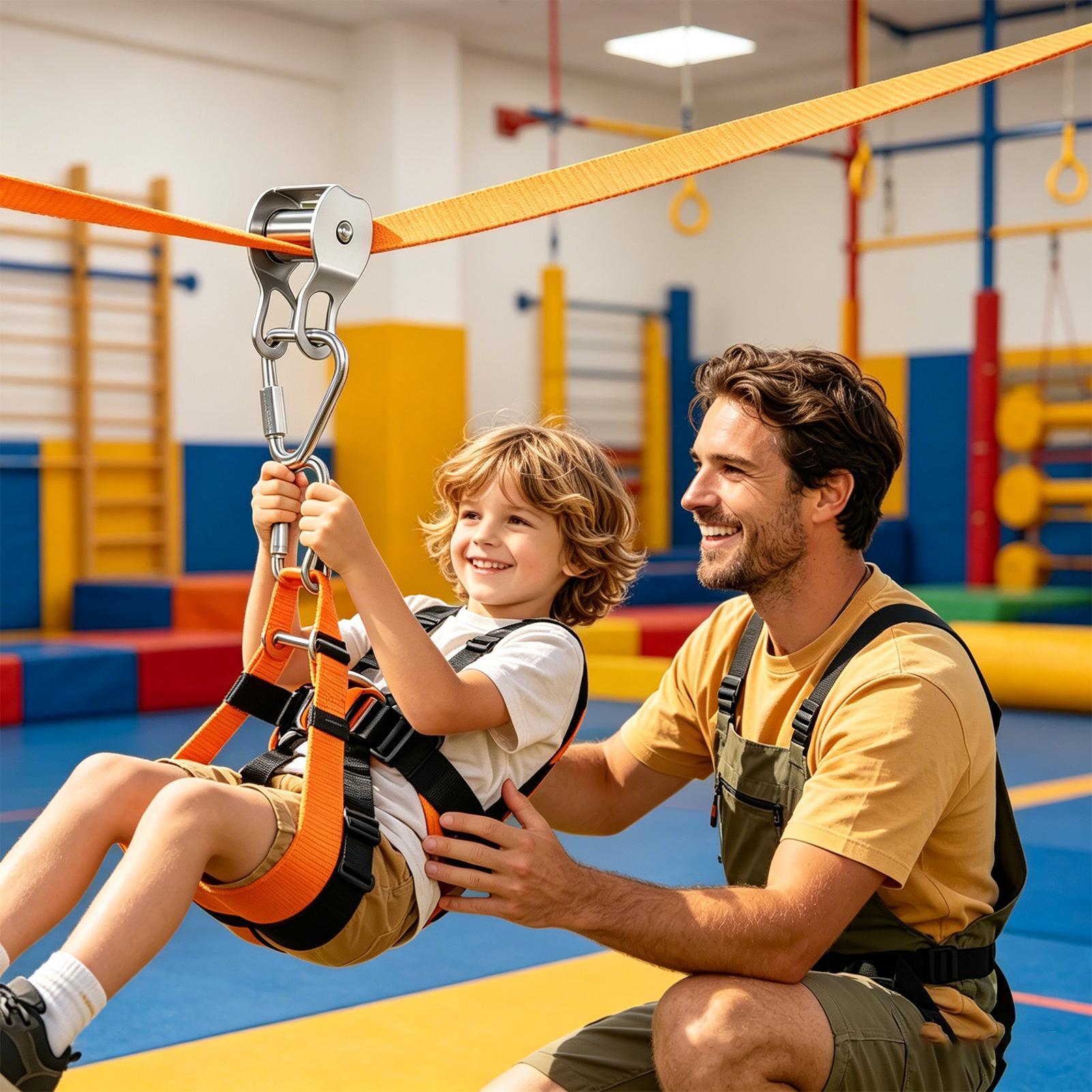 Zip Line for Kids Balance Fun  - Kids Outdoor Zipline review and price