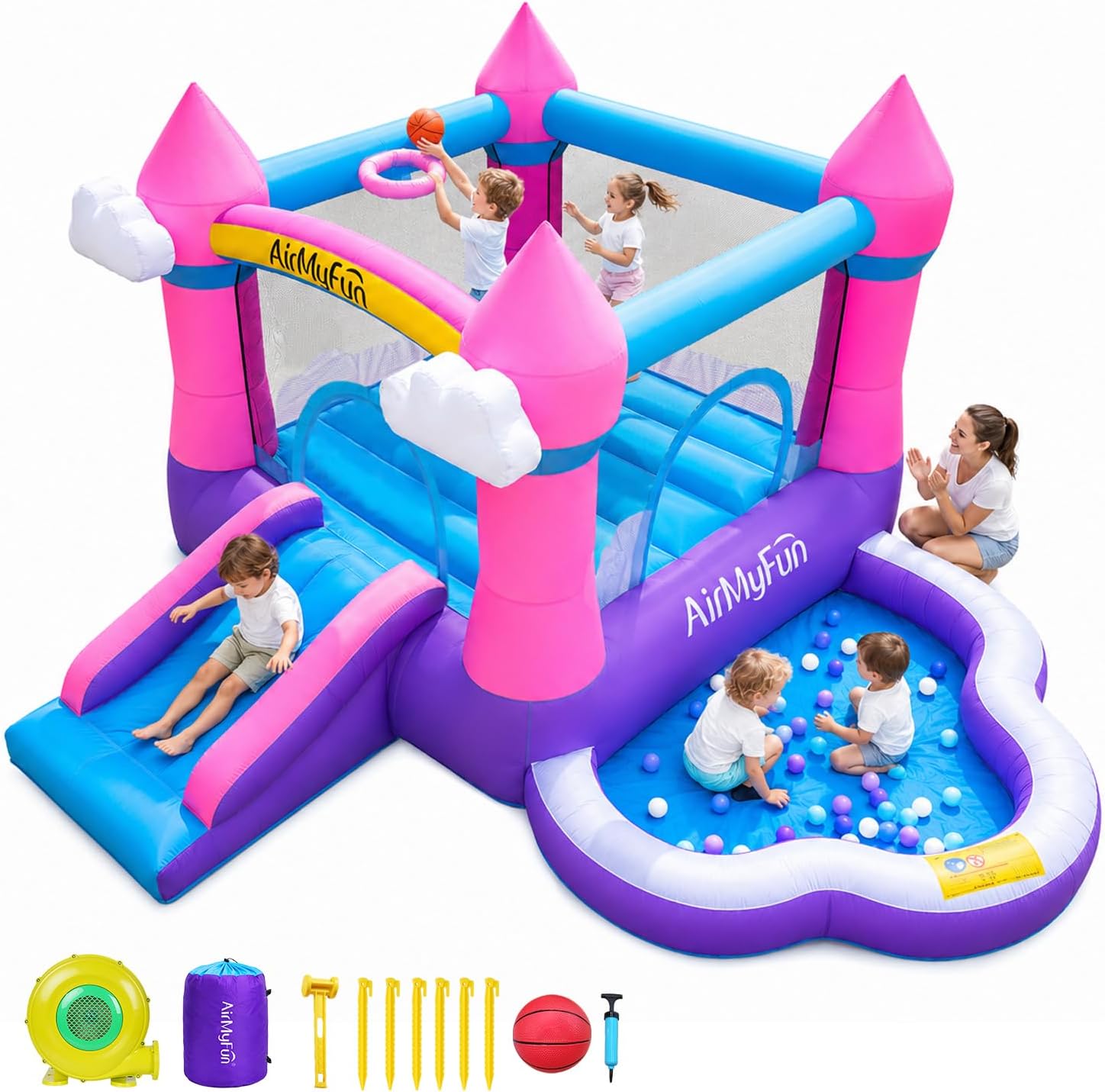 Pink Indoor/Outdoor Inflatable - Kids Outdoor Pool review and price