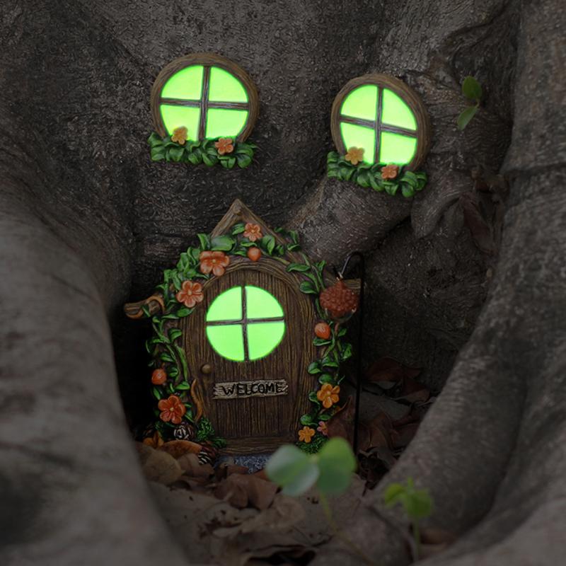 Fairy Door Windows for Trees   - Kids Outdoor Fairy Garden review and price