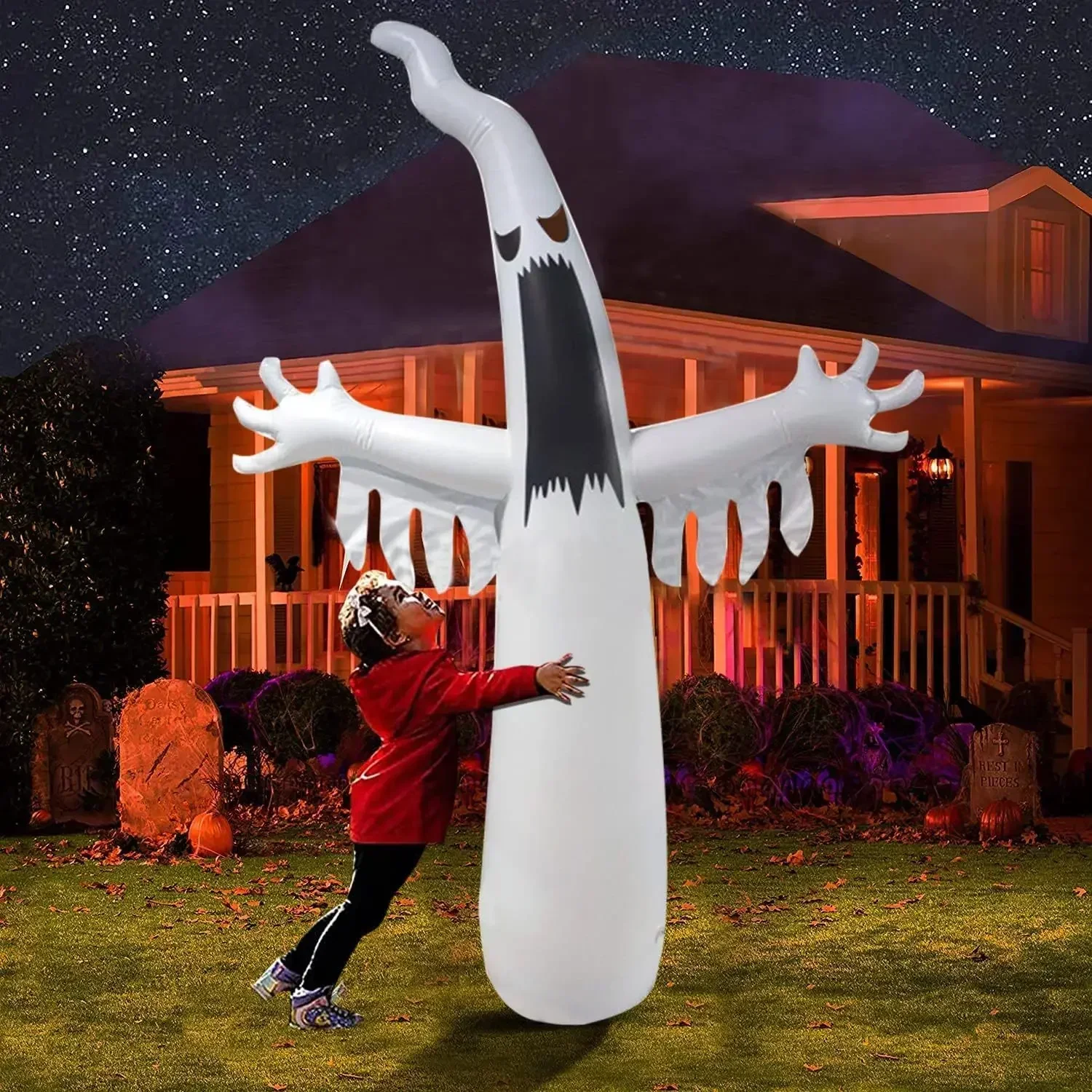 Halloween Inflatable Scary Gho - Kids Outdoor Easter Toys review and price