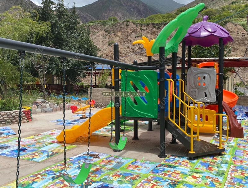 LLDPE Multi-Functional Kids Sl - Kids Outdoor Swing And Slide review and price