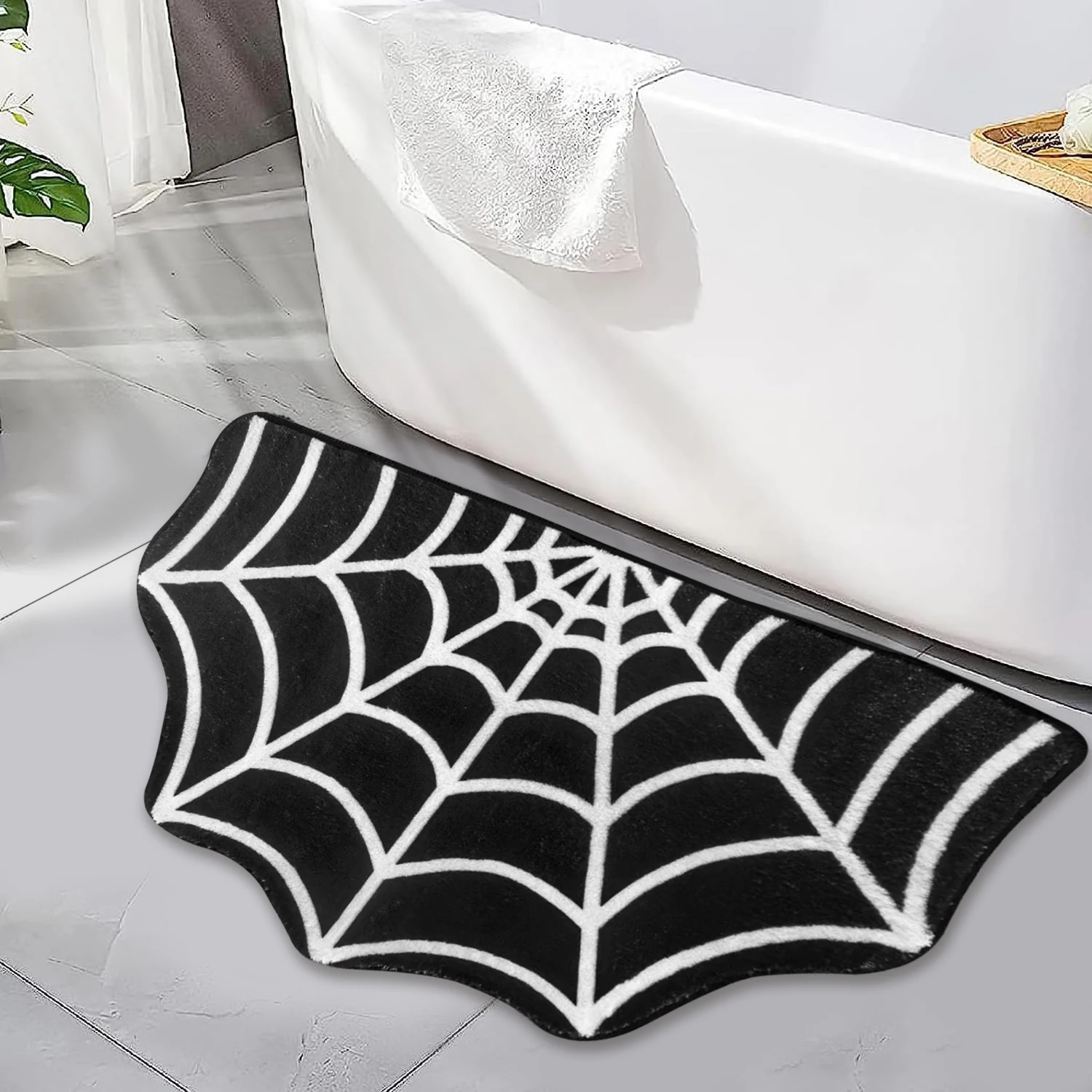 Halloween Personalized Spider  - Kids Outdoor Mat Waterproof review and price