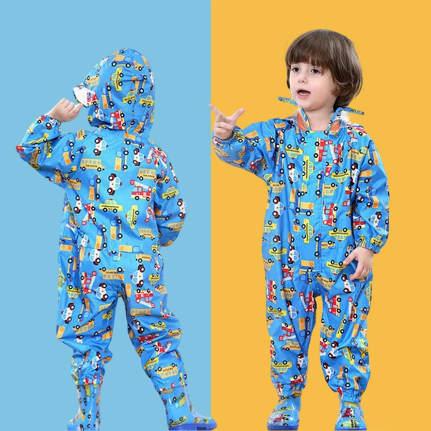 Kids Rainsuit Overalls Fashion - Kids Outdoor Overalls review and price