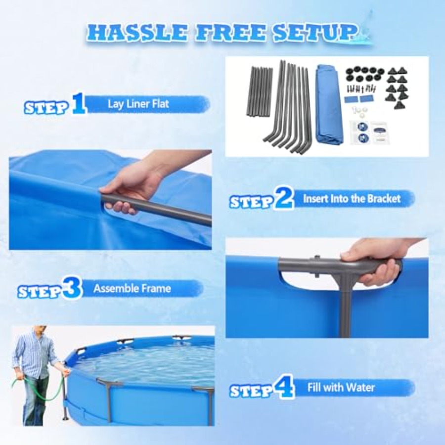 Backyard outdoor portable meta - Kids Outdoor Pool review and price