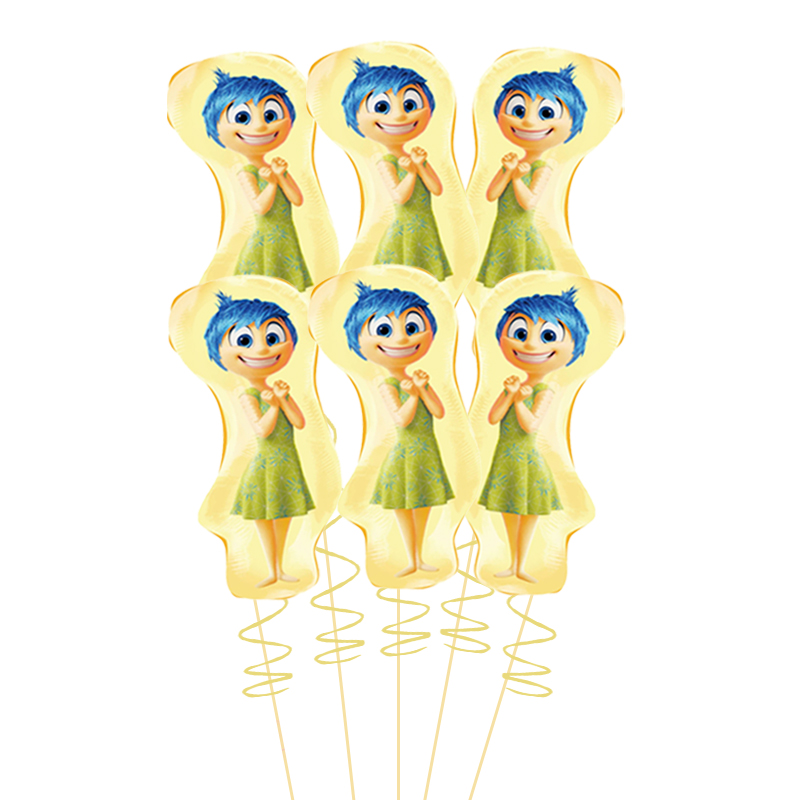 6pcs Hot Inside Out2 Balloons  - Kids Outdoor Easter Toys review and price
