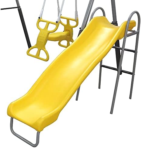 Sun Playground Metal A Fe Kids - Kids Outdoor Swing And Slide review and price