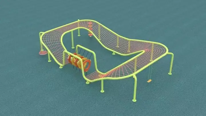 &Custom Plastic Rope Net Climb - Kids Outdoor Yard Equipment review and price