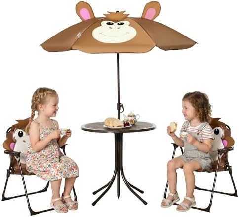 Kids Table and Chair Set Picni - Kids Outdoor Umbrella For Table review and price