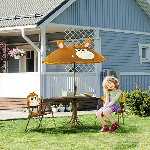 Kids Table and Chair Set Picni - Kids Outdoor Umbrella For Table review and price