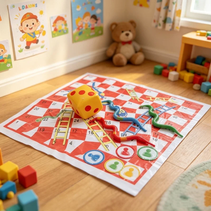 Waterproof Snake Ladder Game M - Kids Outdoor Mat Waterproof review and price