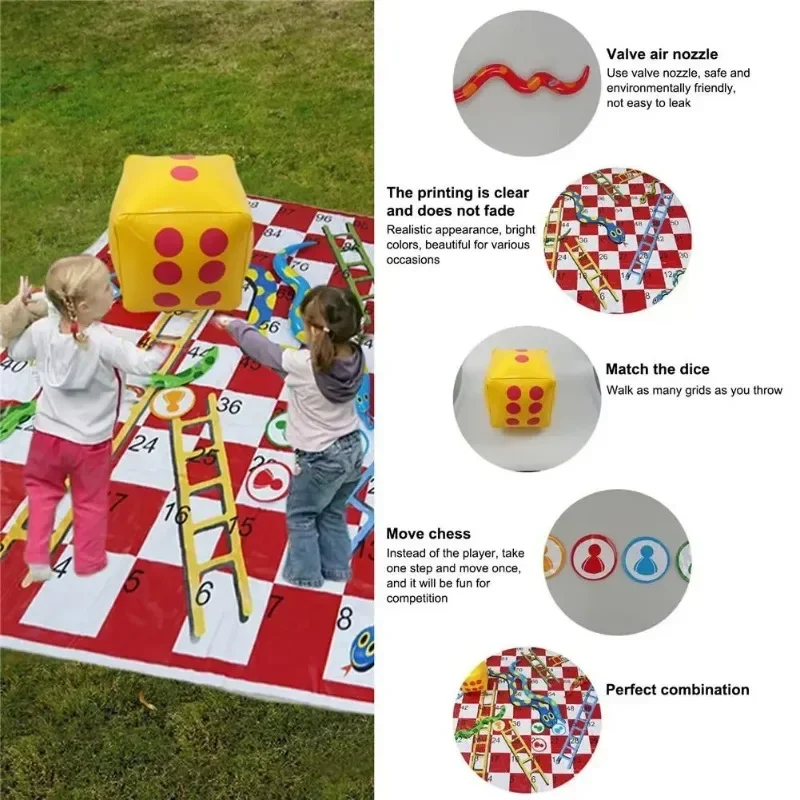 Waterproof Snake Ladder Game M - Kids Outdoor Mat Waterproof review and price