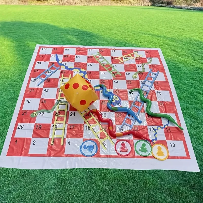 Waterproof Snake Ladder Game M - Kids Outdoor Mat Waterproof review and price