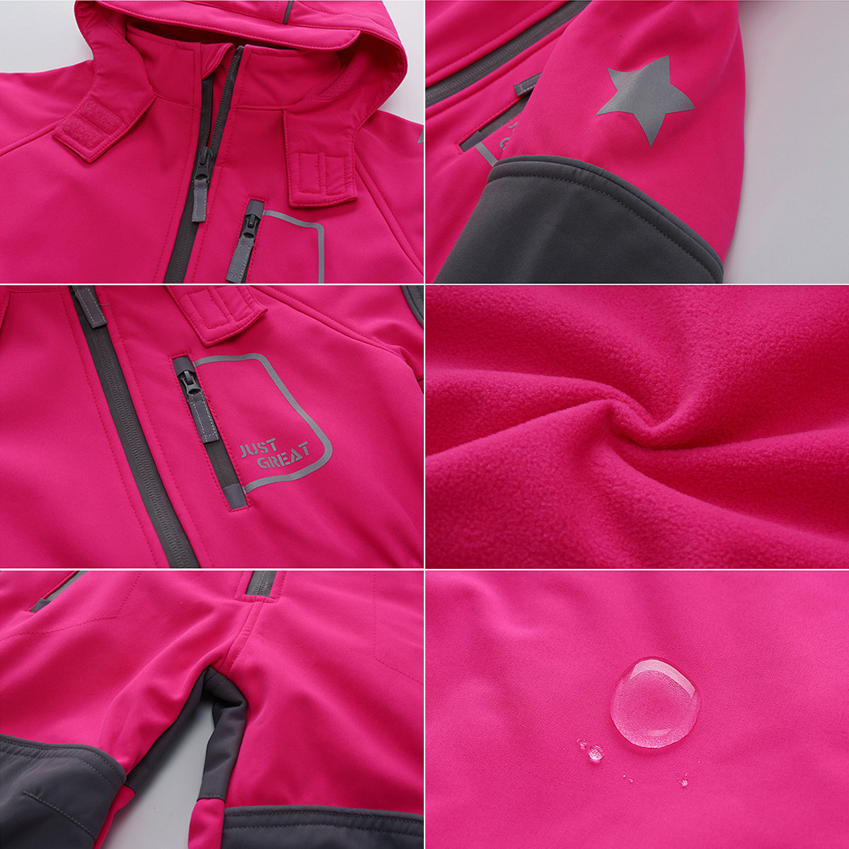 HONEYKING Children's Softshell - Kids Outdoor Overalls review and price