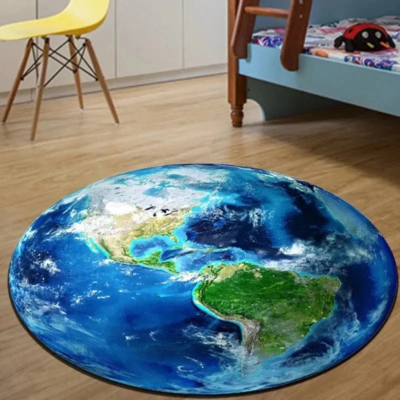 VIKAMA 3D Realistic Earth Roun - Kids Outdoor Mat Waterproof review and price