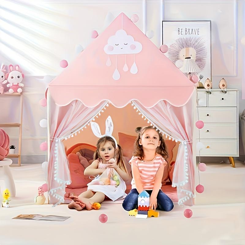 Large Pink Girls & Boys Castle - Kids Outdoor Hideout review and price