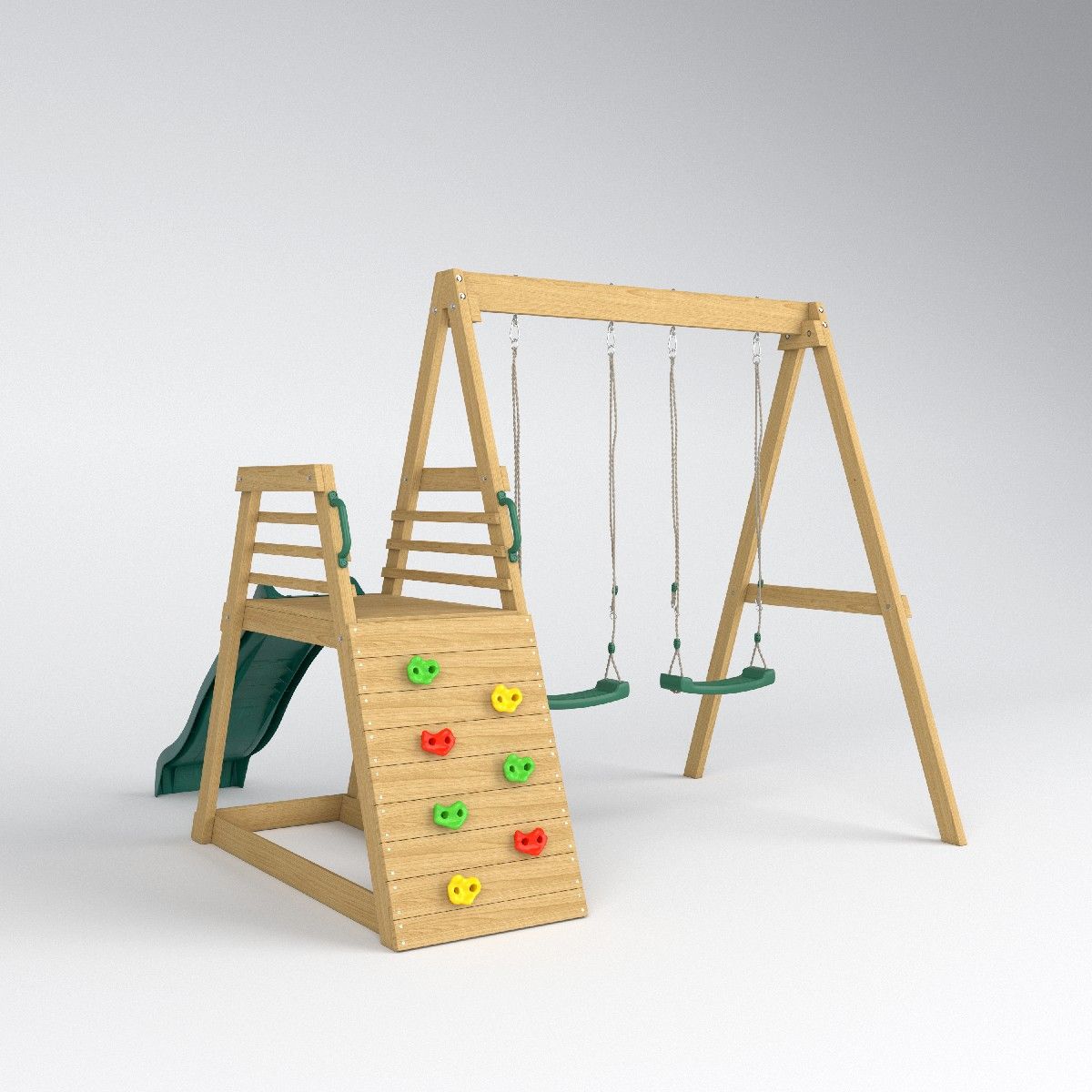 2026 Jungle Gym Slide Swing Ga - Kids Outdoor Swing And Slide review and price