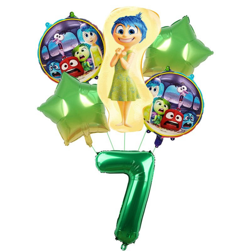 6pcs New Inside Out2 Balloons  - Kids Outdoor Easter Toys review and price