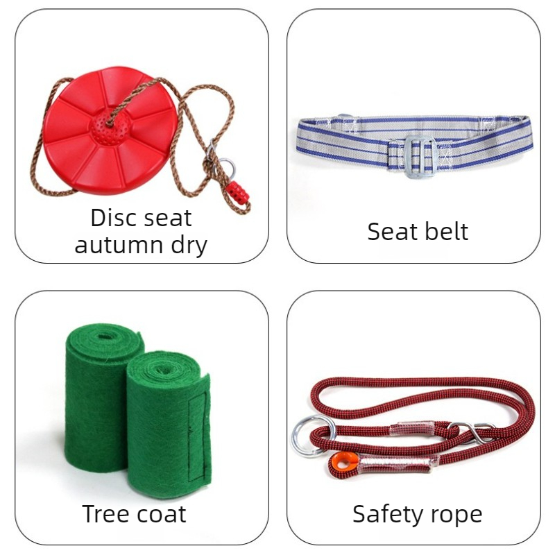 Kids Zipline Kit with Disc Swi - Kids Outdoor Zipline review and price