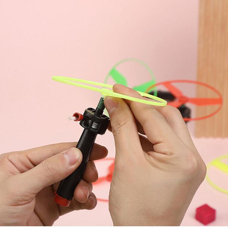 10 set Pull String Flying Disc - Kids Outdoor Zipline review and price