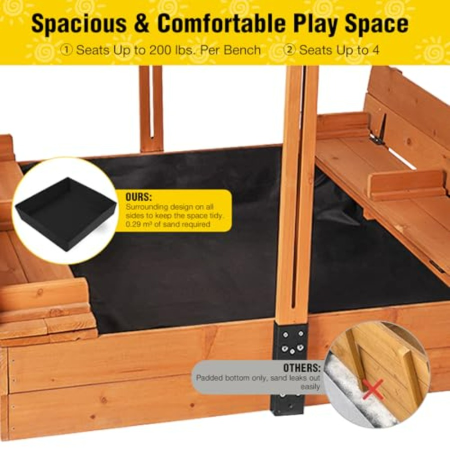 Outdoor sand table for kids ag - Kids Outdoor Bench Table review and price