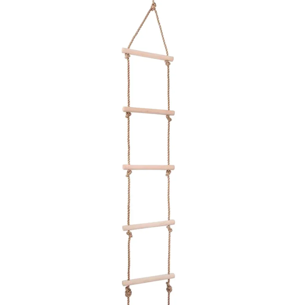 Children Climbing Rope Ladder  - Kids Outdoor Swing And Slide review and price
