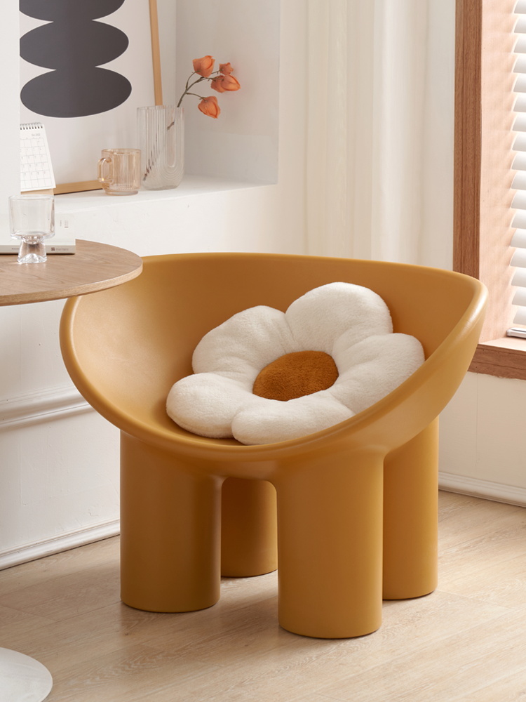 Scandinavian-Style Plastic Ele - Kids Outdoor Lounge Chair review and price