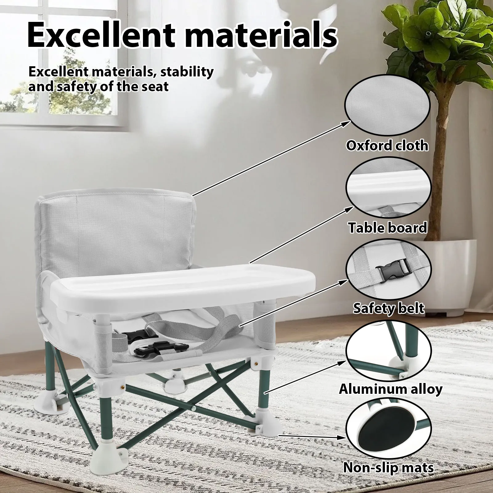 Toddler Booster Seat with Chil - Kids Outdoor Foldable Chair review and price