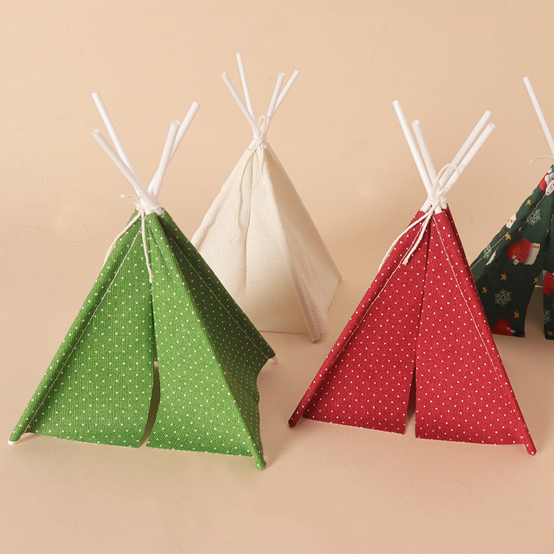 Dollhouse Mini Christmas Campi - Kids Outdoor Teepee review and price