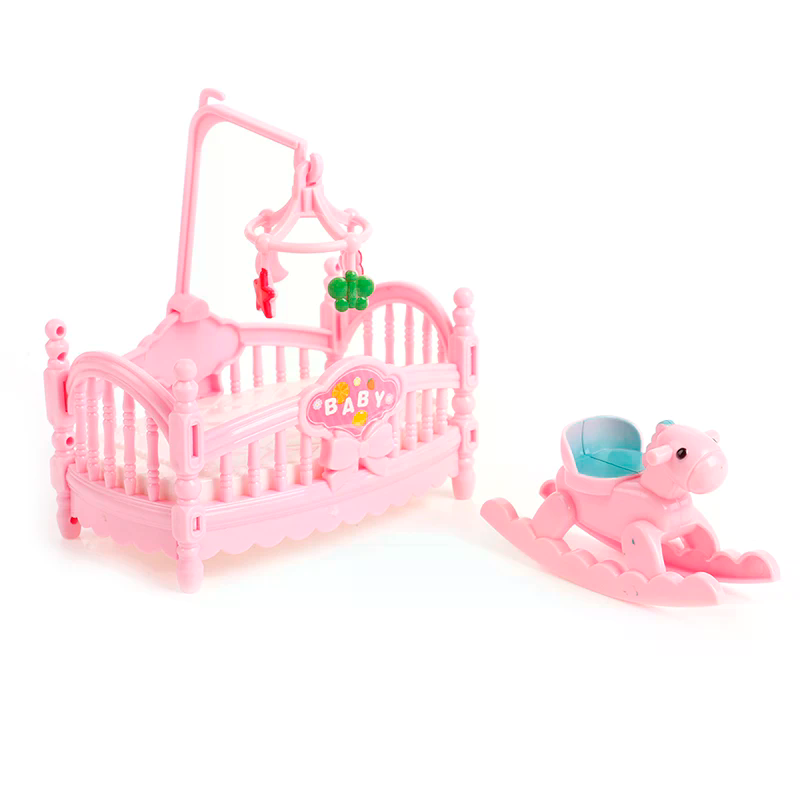 Miniature Crib Wooden Horse Se - Kids Outdoor Umbrella For Table review and price