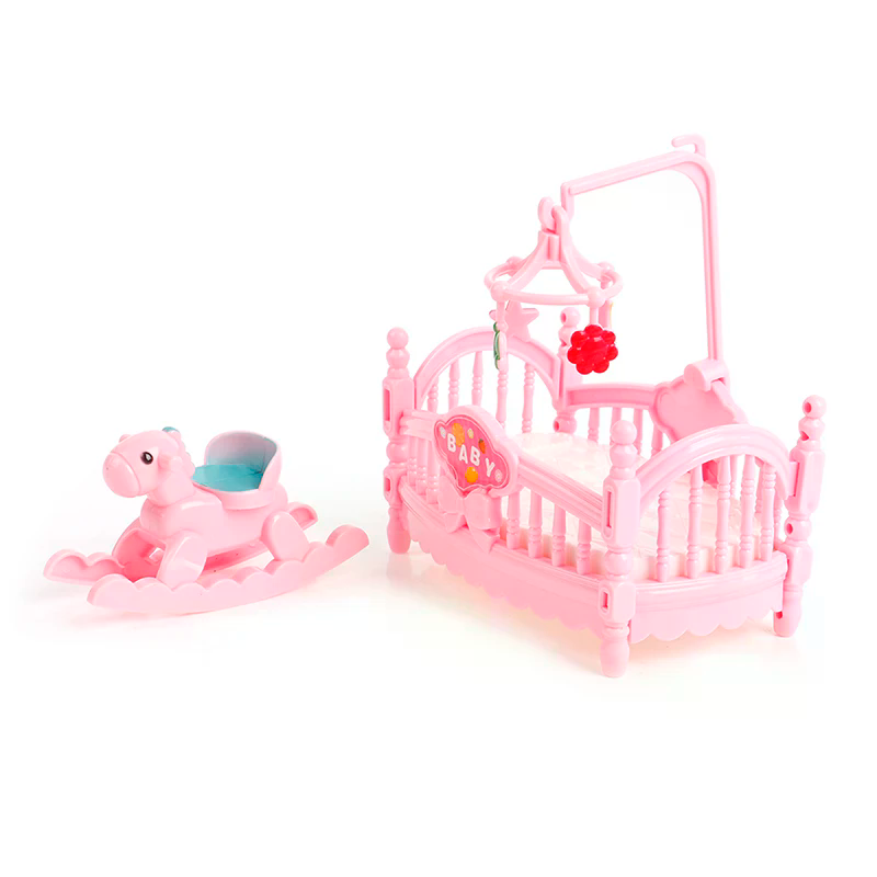 Miniature Crib Wooden Horse Se - Kids Outdoor Umbrella For Table review and price