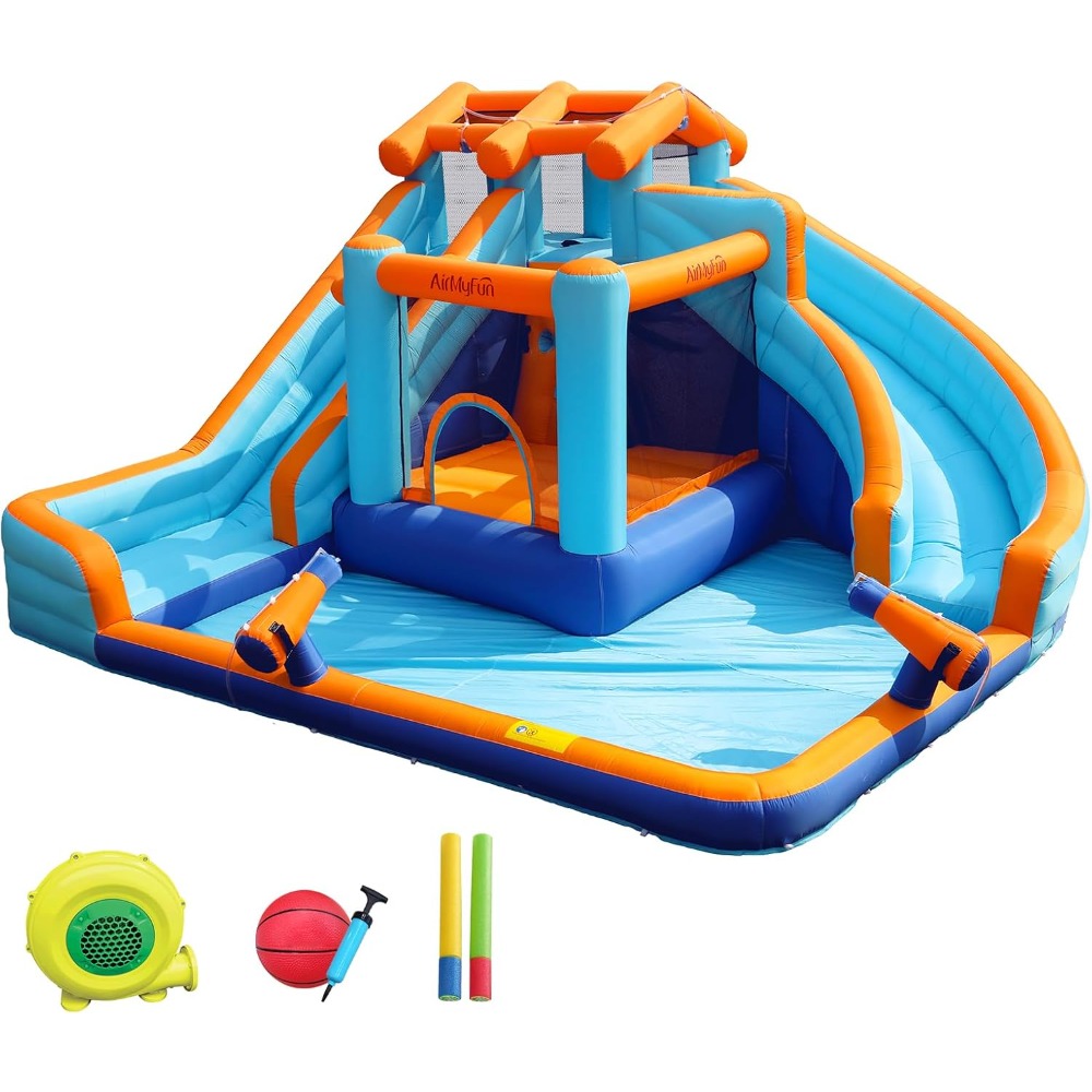 Large Water Slide Bounce House - Kids Outdoor Pool review and price