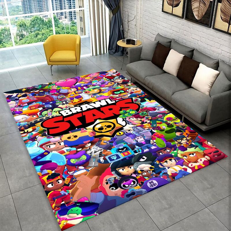 Cartoon B-Brawl Game Non-Slip  - Kids Outdoor Flooring review and price